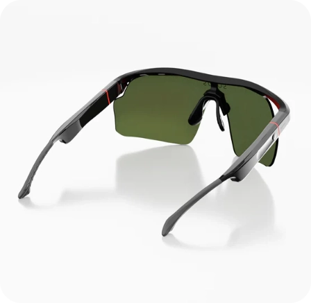 Умные спортивные очки | solos AirGo™ 3 Helium 2-2 RRD | Shiny Black | Sunlens